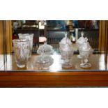 Collection of Coloured Glassware,