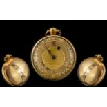 George IV - Superb Quality 18ct Gold Key-wind Open Faced Pocket Watch.