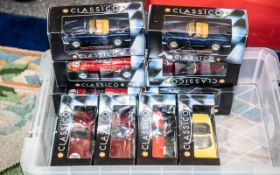 Collection of Ten Classico Die Cast Model Cars, all in unopened original boxes,