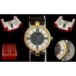 Cartier - Must - De ( Paris ) Vermeil ( Gold on Silver ) Ladies Quartz Wrist Watch with Original