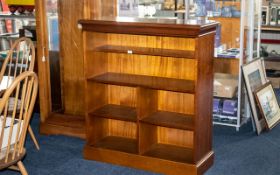 Grange Fruit Wood Quality Large Bookcase/Display Cabinet in polished wood,