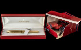 Shaeffer Gold Electroplated Fountain Pen,