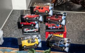 Collection of Six Classico Die Cast Model Cars, all in unopened original boxes,