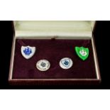 A Collection of Four Vintage Blue Peter Badges.