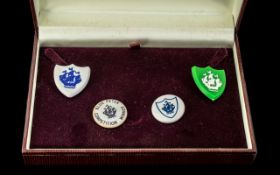 A Collection of Four Vintage Blue Peter Badges.