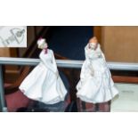 Royal Doulton Figures (2) - Barbara H.N 2962, Mary H.N 2374 A/F.