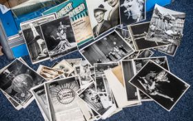 Collection of Circus Ephemera, comprising photographs from Circus Burley in Berlin,