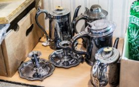 A Collection of Silver Plated Ware. To i