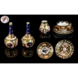 Royal Crown Derby Collection of Imari Pa