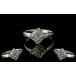 18ct White Gold - Attractive and Well De