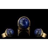 Lapis Lazuli Unisex Blue 14ct ( 585 ) Go