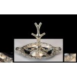 Edwardian Period Sterling Silver Ladies Ring Tree - Hallmark Birmingham 1908. Weight 27.5 grams.