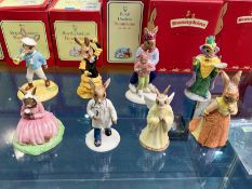 Collection Of 8 Royal Doulton Bunnykins - To Include 'Polly,' 'Don't Let Go,' 'Juliet,' 'Angel,