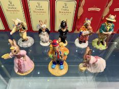 Collection Of 8 Royal Doulton Bunnykins - To Include 'Clarence The Clown,' 'Summer Lapland,