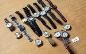 Collection of Gents Watches. Includes Next, Pulsar, Pinnacle, Fashion Watches, Seiko etc.