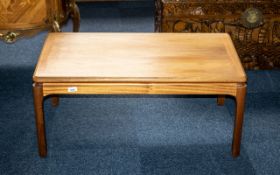 Mid Century Teak Coffee Table by Nathan, lovely warm colour, measures 36" wide x 21" deep x 16.