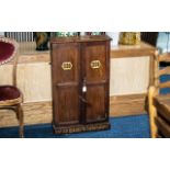 1930's Oak Wooden Specimen Cabinet,