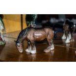 Beswick Horse. Stamped to Base, Approx 6 by 9 Inches. Model No 1954.