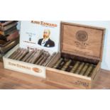 A Box of Mostly Full King Edward Cigars Containing Approximately 32 in total.