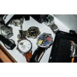 Collection of Gents Watches, Various Shapes, Brands and Sizes.