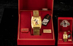 Mickey Mouse Interest. Limited Edition Vintage Seiko Quartz Mickey Mouse Watch.