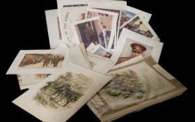 Collection of 19th & 20th Century Military Prints,