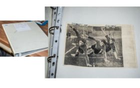 An Album Containing Over 350 Football Autographs, from 1950s to 1960s, Accrington, Brentford,