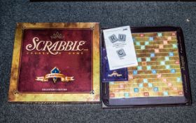 Scrabble Crossword Game 1948-1998 50th Anniversary Edition very good condition, open but