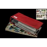 Stamp Interest - Collection of First Day Covers and a stamp stock book filled with UK and