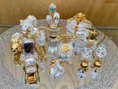 Good Collection of Swarovski Classics Miniatures. All In Boxes.