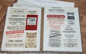 A Small Mixed Lot of Ephemera To Include Advertising Pamflets Merry weathers Chemical Fire Engines,