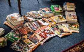 Large Collection Of Over 300 Local Interest Football Club Programs Blackpool, Fleetwood, Etc.