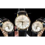 Birks - Eterna - Matic Centenaire With Gold Plated Case - Mechanical Gents Wrist Watch with Later