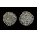 A Silver Post Medieval Shilling of James 1st AD 1603 - 1625 Dating to 1613. Excellent Grade.