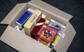 Box of Die Cast Models, various makes to include Dinky DY5-B 1950 Ford V8,