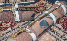 Decorative Oriental Fantasy Display Sword,