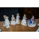 Collection of Miniature Royal Doulton Figures, all approx.