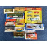 Collection of Die Cast Models, including Matchbox Jaguar box set, Corgi Mini Special Edition,