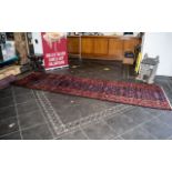 Large Persian Runner - a Genuine Excellent Quality Persian Hammerdan Village Carpet/Rug decorated