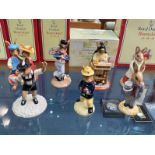 Collection Of 7 Royal Doulton Bunnykins - 'To Include 'Hornpiper,' 'Choir Singer,' 'Fireman,