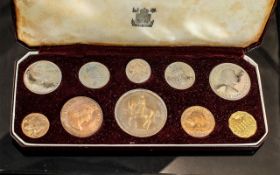 Two Royal Mint Boxed 1953 Coin Specimen Sets.