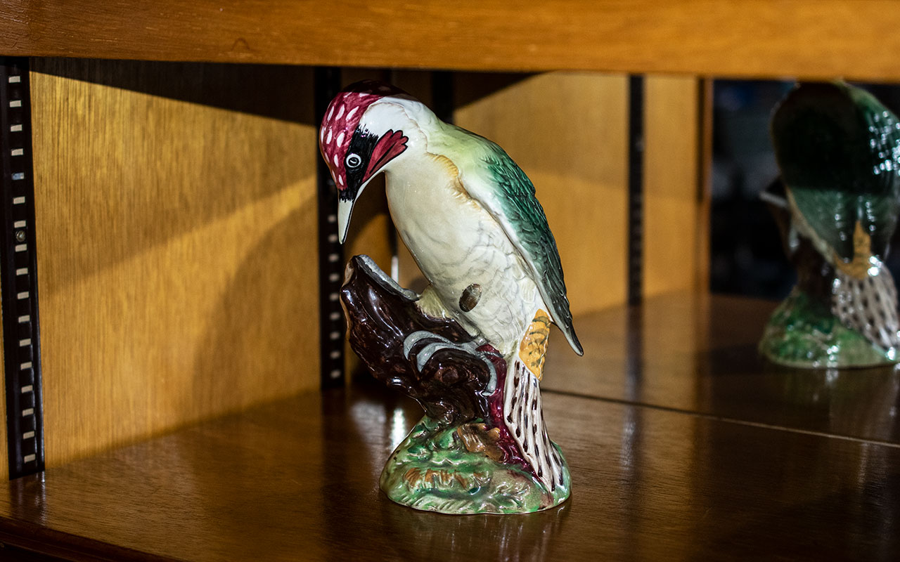 Beswick Woodpecker. Stamped to Base. In