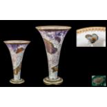 Carlton - Armand Lustre Ware Tall Trumpe