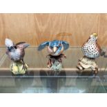 ( 3 ) Beswick Birds. All Stamped for Bes