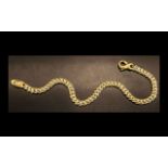 18ct Gold Good Quality Solid Triple Link