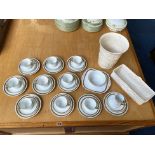 TF & S Ltd Teaset - Cream Ground with Go