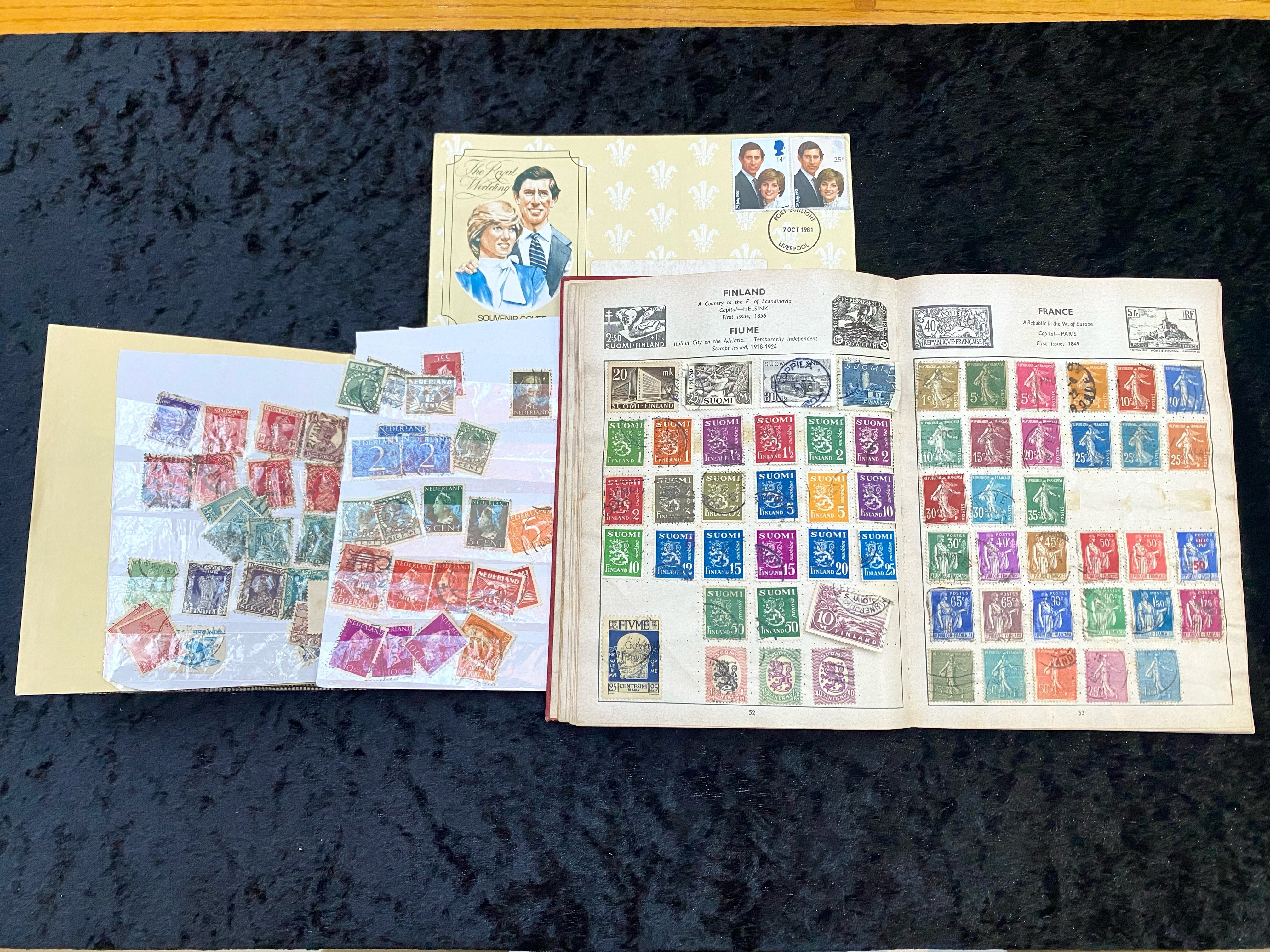 Stamp Interest - Two Albums of Stamps, including Worldwide, Aden, Afghanistan, Antigua, Argentina, - Image 3 of 3