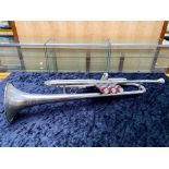 Vintage Silver Plated Trumpet