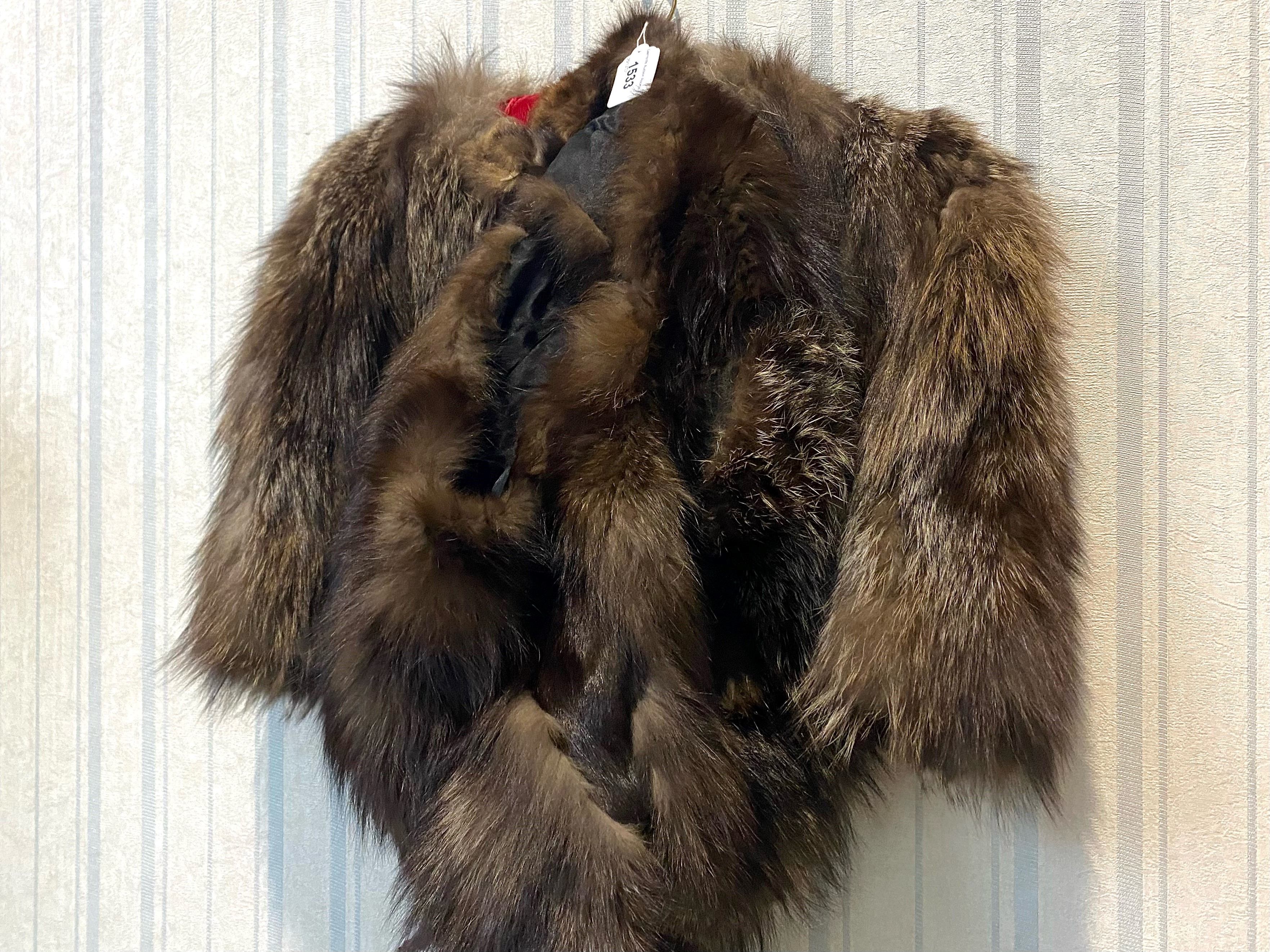 Three Fur Stoles, comprising a mink cape style, and two mink throws. one from Bessie's Fur Stores of - Image 2 of 2