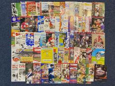 Rugby League Interest - Box of Rugby Programmes, including Wigan, Yorks, Oldham, Salford etc.